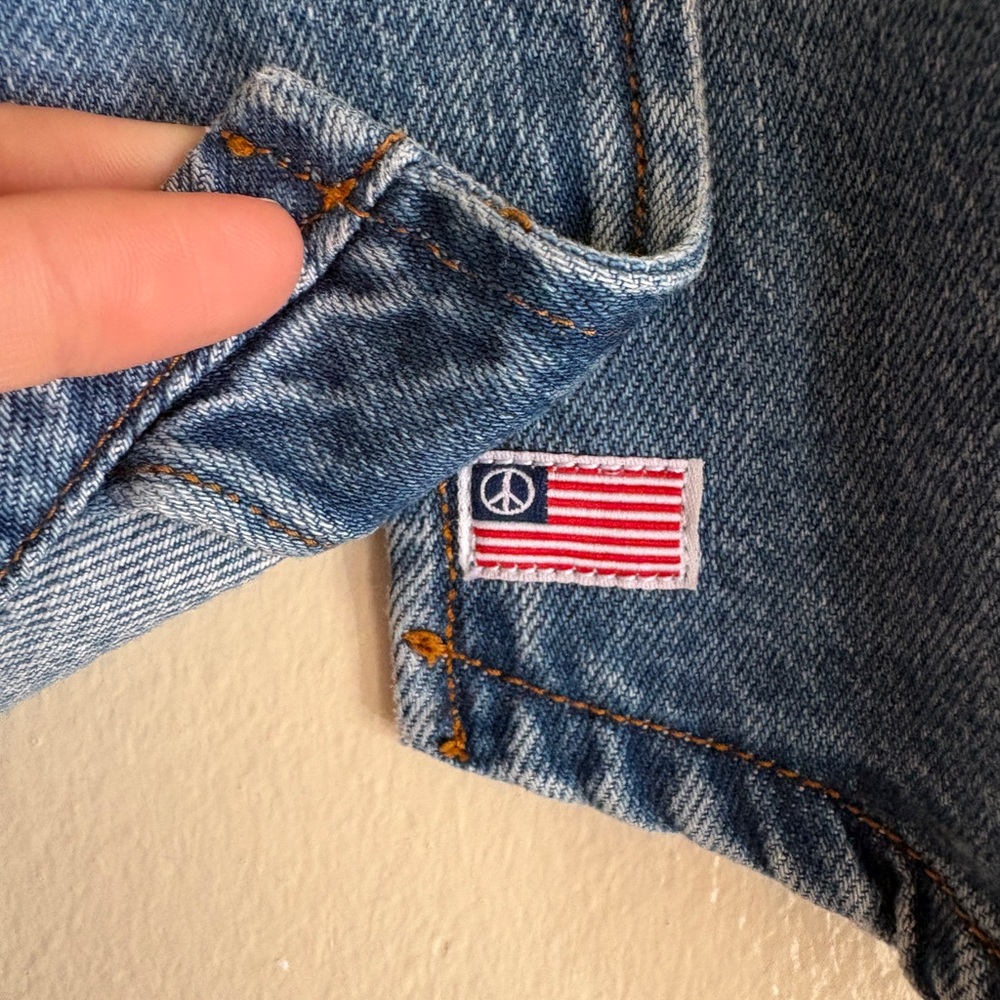 AG Adriano Goldschmied Blue Denim Vest NWT - Picture 5 of 9